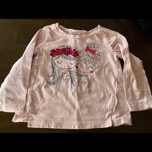 GAP long sleeve best friend T-shirt